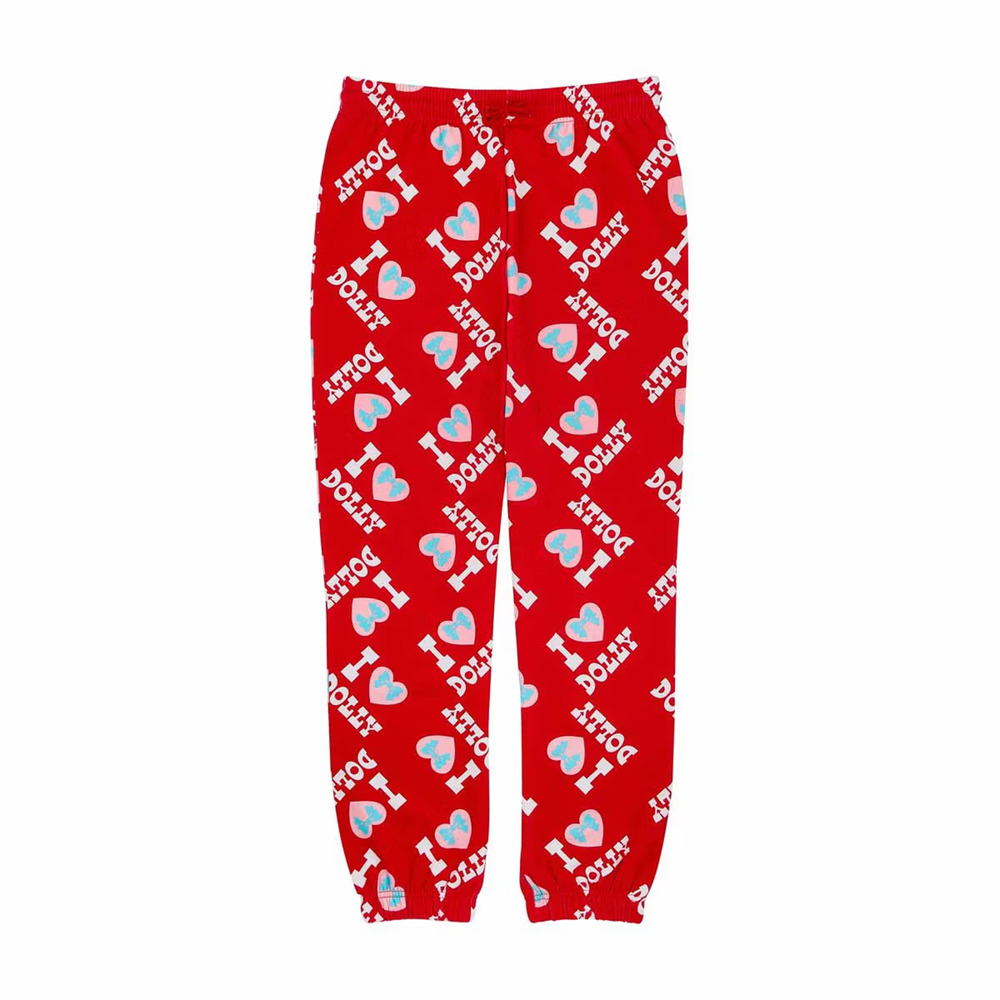 NEW Dolly Parton "I Heart Dolly" Printed Jogger Pants - Adult Large - Picture 6 of 6